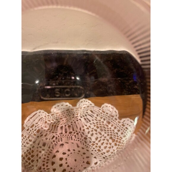 VINTAGE cranberry Corning Ware Vision casserole dish - Picture 7 of 7